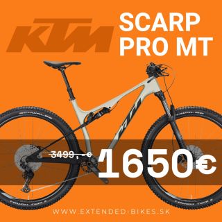 KTM Scarp PRO MT Dobrá výbava, karbónový rám, všetky veľkosti skladom! #ktm #ktmscarp #extendedbikes #podnabike
