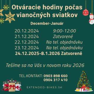 Všetkým našim zákazníkom a fanúšikom prajeme pokojné prežitie Vianočných sviatkov a šťastný Nový rok🍾. Ak by Ježiško na...