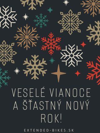 Prajeme Vám príjemné prežitie Vianočných sviatkov v kruhu svojej rodiny a šťastný nový rok 2026 🚴🍾🥂🥳